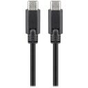 Goobay USB-C 3.1 p&otilde;lvkonna 1 kaabel 66509, 3 m, must, 5 Gbps, 24 pin USB-C isane, WEEE CL109:6:2017-04-01