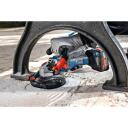 Bosch Akumuliatorinis kampinis &scaron;lifuoklis GBR 18V-15 S 0601776201, 18 V, 2.6 kg, be&scaron;epetėlis variklis, 125 mm disko skersmuo