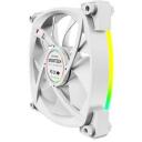 Montech Datora korpuss ventilators RX120PWMWHITE, 120mm, 4-pin, 720-1760RPM, 27dB, RGB apgaismojums, Rifle gultnis