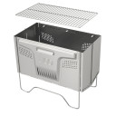 Grils 'Flatpack Bez Dūmiem', nerūsējošais tērauds, 24x40 cm, R641024, UCO