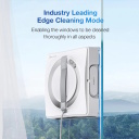 Akende puhastamise robot 5500 Pa imujõuga ja nutika marsruudi planeerimisega valge WINBOT W2 PRO OMNI Ecovacs