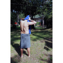 Mikrošķiedras ceļojumu dvielis, ātri žūstošs, 85x150 cm, R920104, BasicNature