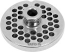 Gaļas maļamās mašīnas asmens YG-03262, YATO, 6 mm caurums, nerūsējošais tērauds, 69.5 mm diametrs