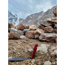 Spirālveida Y-veida telts mietiņi, alumīnijs, 25 cm, 6 gab., R056815, BasicNature