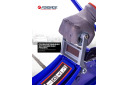 Domkrats ar riteņiem Forsage F-TH22010 2t augstums 105-350 mm 360&deg; rokturis
