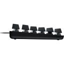 Logitech Juhtmega m&auml;nguriklaviatuur G413 SE 920-010437, 1.8m, must, mehhaanilised nupud, valge valgustus, USB