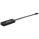 Club3D USB centrinis mazgas CSV-1553 3 DisplayPort 4K60Hz, juodas