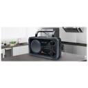 Muse 2 joslu pārnēsājamais radio M-06DS, 230V, 2 joslas FM/MW, AUX in, pelēks, 1 x iebūvēts skaļrunis