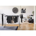 LEIFHEIT Drabužių džiovintuvas Pegasus 150 Solid Black 1081690 15 m pakabinimo ilgis, 105 cm aukščio sparnai, plotis 55 cm