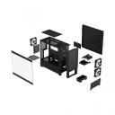 Fractal Design Pop Air Korpus FD-C-POR1A-06, 2xUSB 3.0, 2x5.25'' pesa, 4x2.5'' pesa, 3x3.5'' pesa, RGB valgustus
