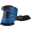 Blaupunkt Orbitālā slīpma&scaron;īna CO4010, 18 V, 10000 apgr./min, 125 mm, 2 mm svārstība, putekļu sūcēja adapteris