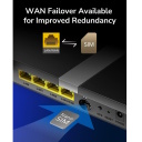 LT500 AC1200 4G LTE Cat4 maršrutētājs divjoslu WiFi SIM VPN Mesh ārējās antenas melns Cudy LT500OUT