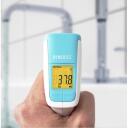 Homedics Kontaktiline infrapuna kehatermomeeter TE-350-EU, 2 x AAA, 1-5 cm, 50 m&otilde;&otilde;tmise m&auml;lu, v&auml;rvikooditud tulemused