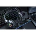 Onikuma galda komutators B15 Black, 50mm, RGB, bezvadu, 20h, 15m, noņemams mikrofons, 360&deg; regulējams