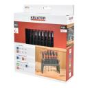 Atsuktuvų rinkinys 18 vnt. KREATOR KRTH20005 38-150 mm, slotted, PH, TX, plastikinis dėklas