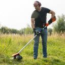 Dārza daudzfunkcionālais rīks 4-in-1, POWERPLUS, POWDPG75530, Vērtējums spriegums: 40 V, Šafts garums: 1770 mm