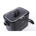 Jata Friteerija FR5600, 1,3L, 1000W, metall, silikoon, reguleeritav termostaat, klaasist kaas, &otilde;lifilter