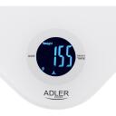 Adler Kitchen scale | AD 3180 | Graduation 1 g | Display type LCD | White