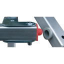 Plastmasas detaļa lauka gultai ar degunu, piemērota BasicNature Travelchair 'Feldbett' 210 cm, R054352, BasicNature