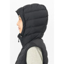 Veste W HIGHLAND Hooded Vest, izmērs: S, Black, 4548801945398 Mont-Bell