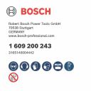 Urbjma&scaron;īnām/skrūvgriežiem, triecienurbjma&scaron;īnām/triecienskrūvgriežiem ZOBAPLOČU KOMPLEKTS, 8 PIEDERUMI BOSCH 1609200243