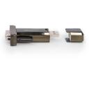 Digitus USB 2.0 seeriaadapter DA-70167, RS-232, 128 Kbps, FTDI kiip, must, 80 cm USB kaabel