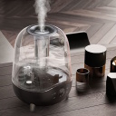 Ultragarsinis oro drėkintuvas eleganti&scaron;kos cilindrinės formos su tyliu naktiniu režimu 5L 25W baltas F327W Deerma