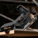 Bezvadu 18 V bezsuku zāģis-figūrzāģis bez akumulatora un lādētāja Jigsaw 7065196 Batavia