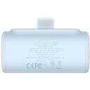 Baseus Powerbank P10068307313-00, 5000mAh, 20W, Lightning 5V=2.4A, Type-C 5V=2.4A