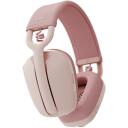 Logitech k&otilde;rvaklapid ZONE VIBE 100/981-001224 traadita, Bluetooth, 30 m, 18 h k&otilde;neaeg, 2 mikrofoni, roosa