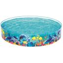 Bestway Детский Бассейн Odyssey 55031 8913781, 244 см, 46 см, 2074 л, ПВХ, быстрое слива, заплатка для ремонта