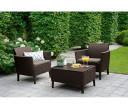 Garden furniture set Salemo Balcony Set brown 29205935599 KETER