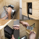 Elektriline suitsuahju moodulite komplekt Wi-Fi abil, IQ kontrolleri ja dragON Jet 2 LONG dūmigeneraatoriga 1500 W 230 V 330364 Browin