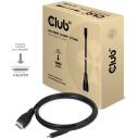 Club3D HDMI uz Micro HDMI kabelis CAC-1351 1m, 4K 60Hz, 18 Gbit/s, 3D, melns