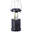 Emos COB LED кемпинговый фонарь P4006, 300 лм, 3x AA, черный, пластик, 5 ч, 15 м, 1 режим