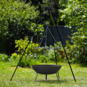 Dārza ugunskura bļoda ar režģi BROWIN 330494 Ø55 cm