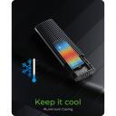 Raidsonic SDD cietā diska korpuss IB-1808MCT-CU31, 1 x  M.2 2230/2242/2260/2280, 10 Gbit/s, USB 3.2 (Gen 2)