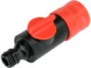 Ātrā savienotājs ar vārstu un savienotāju, YATO, YT-89076, 1/2" diametrs, izturīgs ABS un PP materiāls, viegla uzstādī&scaron;ana.