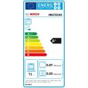 Bosch Orkaitė HBG7221B1, 71 L, Elektrinė, Hidrolitinė, Jutiklinė, Konvekcinė, 220-240 V, A+, Juoda