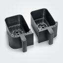 Severin Gaisa fritieris FR 002463, 2x4L, 2600 W, taimeris, automātiskā izslēg&scaron;anās, nelīpo&scaron;ais pārklājums