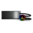 Montech CPU Jahuti LIGHTFLOW 240 ARGB (B), 2x120mm, 129.5m&sup3;/h, 2.39mmH2O, FDB, 6 aastat garantiid
