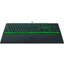 Razer Spēļu Tastatūra Ornata V3 X RZ03-04470100-R3M1, USB, RGB, Klusa membrāna, Melna, Programmējama, Num. tastatūra