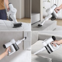 Robot vacuum mop for dry and wet cleaning Li-ion 5200 mAh with 11000 Pa suction and 3 L dust container white DEEBOT T30S COMBO Ecovacs