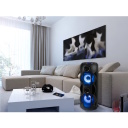 Портативная Bluetooth колонка мощностью 80 Вт RMS с TWS соединением и RGB подсветкой PS-720 Чёрный SV-019600 SVEN