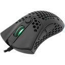 White Shark Premium Line Pelė SHURIKEN, 19000 DPI, 6D mygtukai, 1000 Hz, RGB ap&scaron;vietimas, USB 2.0, 1,8 m laidas