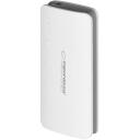 Esperanza Radium akumulators EMP106WE, 8000 mAh, 5 V, 1,5 A, 2 A, 3 ierīces, Micro-USB, pelēks, balts