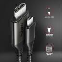 Axagon USB-C HDMI kaabel RVC-HI2MC, 1.8m, 4K/60Hz HDR10, USB Type-C, HDMI 2.1a, 70g, 48x21x10mm