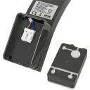 Maclean V&auml;lisseina lamp MCE343 GR, 800 lm, 10 W, IP54, alumiinium, hall v&auml;rv, neutraalne valge v&auml;rv