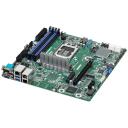 Asrock emaplaat EC262D4U, LGA 1700, 244mm, 244mm, AMI, 4xDIMM, 8xSATA III, 2xUSB 3.2, 2xRJ-45, ECC, RAID 0/1/5/10