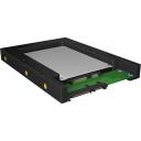 Raidsonic Adapteris IB-2538StS, 1x3.5", 1x2.5" hot-swap, 6 Gbit/s, melns